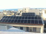 Solar Panels (Suntech, total power 9,9kw) in Chalepa, Athanasiou Diakou, Chania